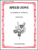 Speed Zone piano sheet music cover